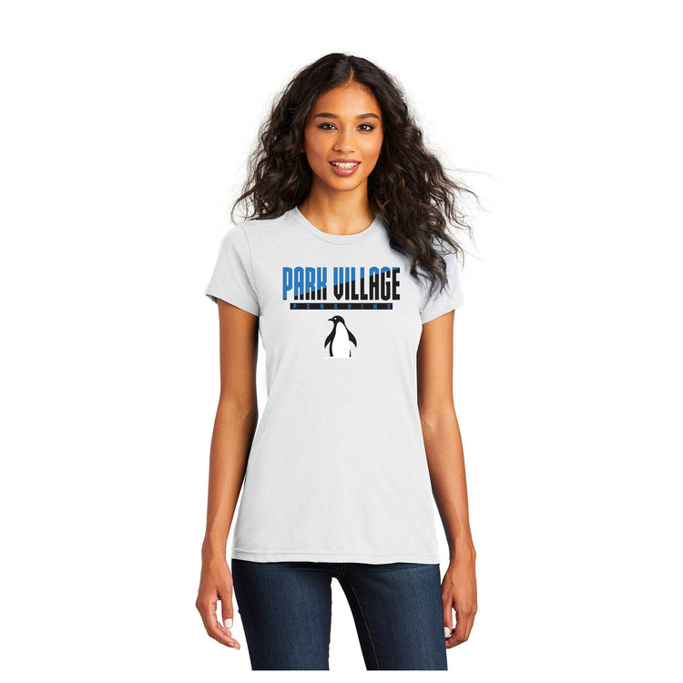 PARK VILLAGE STACKED DESIGN WOMEN'S SHORT SLEEVE TEE