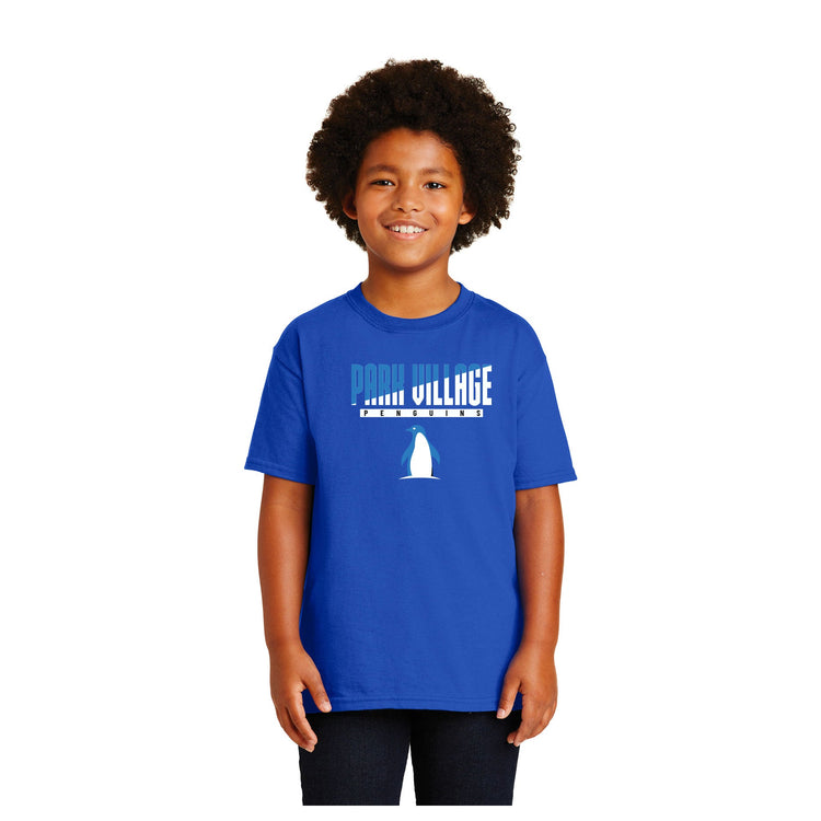 PARK VILLAGE STACKED DESIGN YOUTH 100% US COTTON T-SHIRT