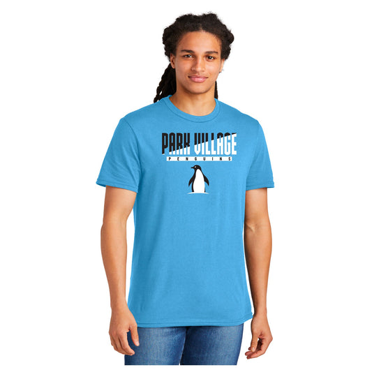 PARK VILLAGE STACKED DESIGN ADULT SHORT SLEEVE TEE