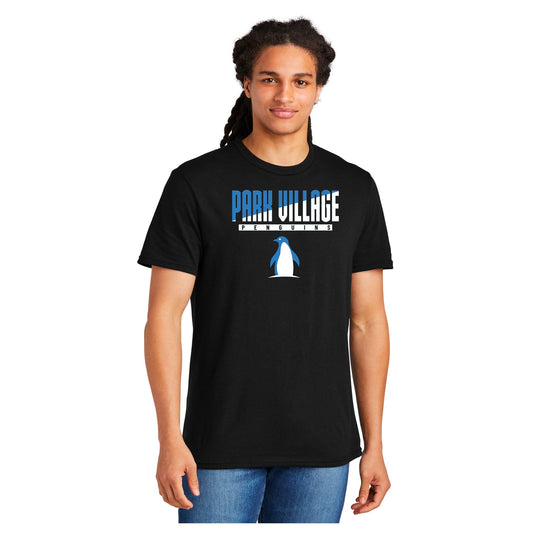 PARK VILLAGE STACKED DESIGN ADULT SHORT SLEEVE TEE