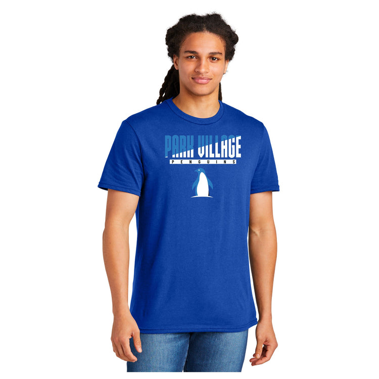 PARK VILLAGE STACKED DESIGN ADULT SHORT SLEEVE TEE