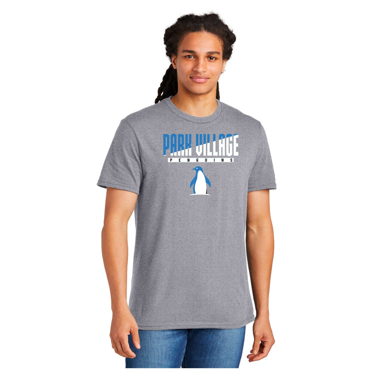 PARK VILLAGE STACKED DESIGN ADULT SHORT SLEEVE TEE