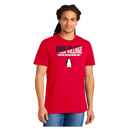 PARK VILLAGE STACKED DESIGN ADULT SHORT SLEEVE TEE