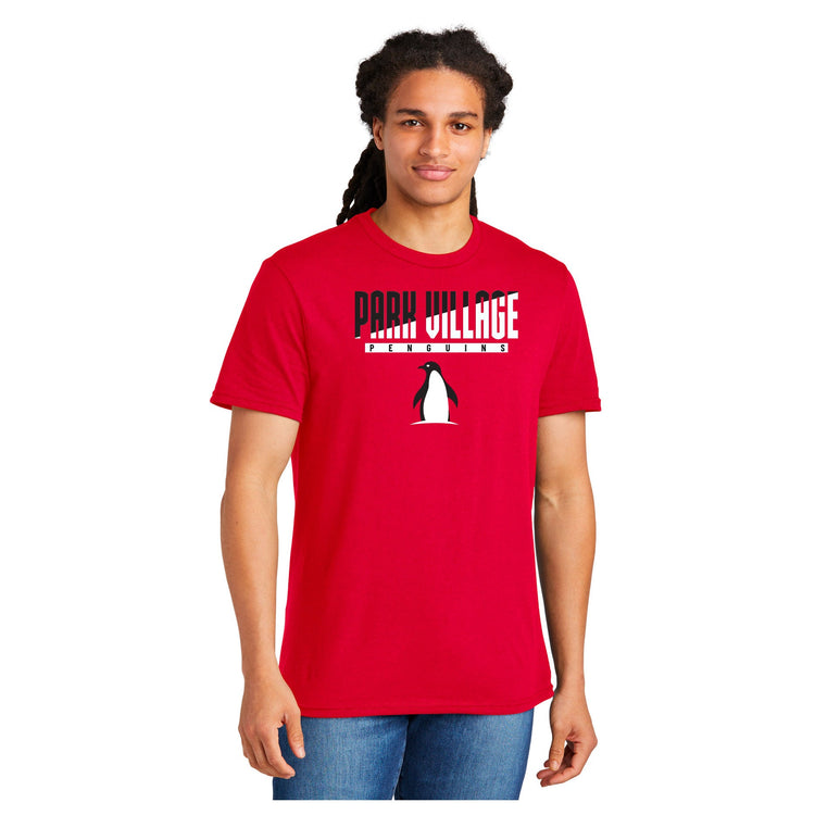 PARK VILLAGE STACKED DESIGN ADULT SHORT SLEEVE TEE