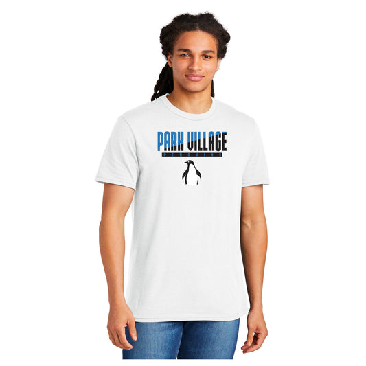 PARK VILLAGE STACKED DESIGN ADULT SHORT SLEEVE TEE