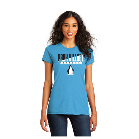 PARK VILLAGE STACKED DESIGN WOMEN'S SHORT SLEEVE TEE