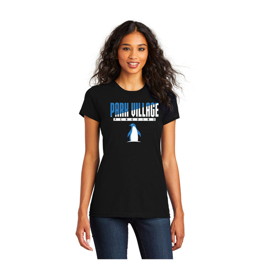 PARK VILLAGE STACKED DESIGN WOMEN'S SHORT SLEEVE TEE