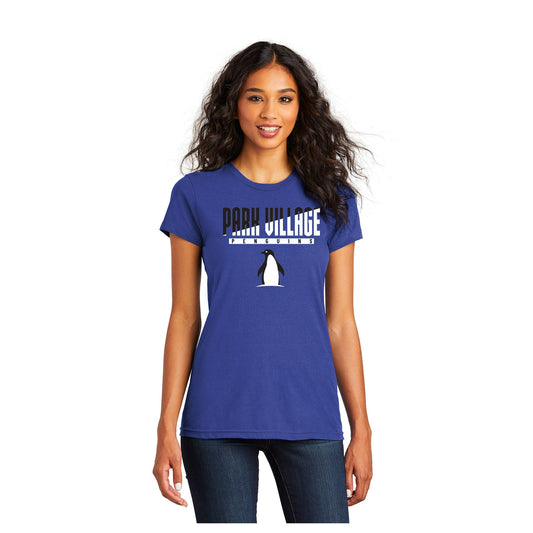 PARK VILLAGE STACKED DESIGN WOMEN'S SHORT SLEEVE TEE