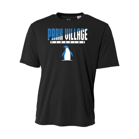 PARK VILLAGE STACKED DESIGN YOUTH PERFORMANCE TEE