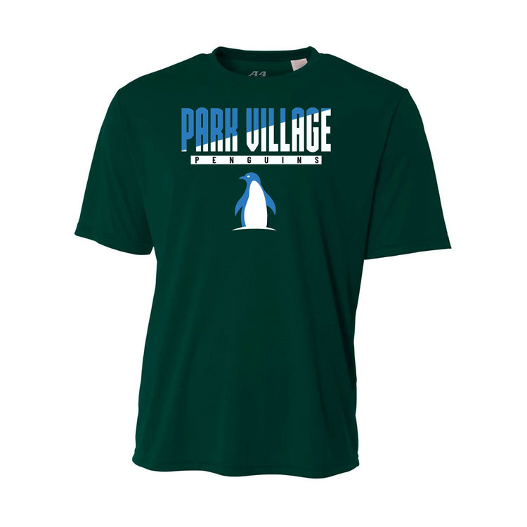 PARK VILLAGE STACKED DESIGN YOUTH PERFORMANCE TEE