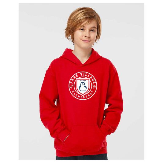 PARK VILLAGE YOUTH HOODED SWEATSHIRT