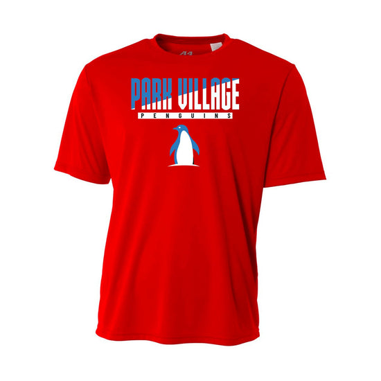 PARK VILLAGE STACKED DESIGN YOUTH PERFORMANCE TEE
