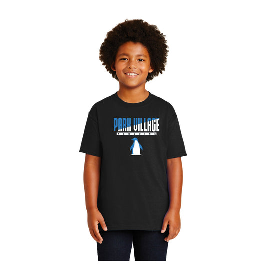 PARK VILLAGE STACKED DESIGN YOUTH 100% US COTTON T-SHIRT